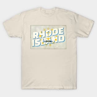 Rhode Island vintage style retro souvenir T-Shirt